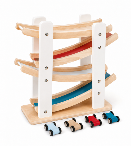 Wooden Car Ramp Racer