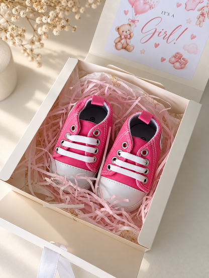 “It’s a Girl” Shoe Gift Box with Card