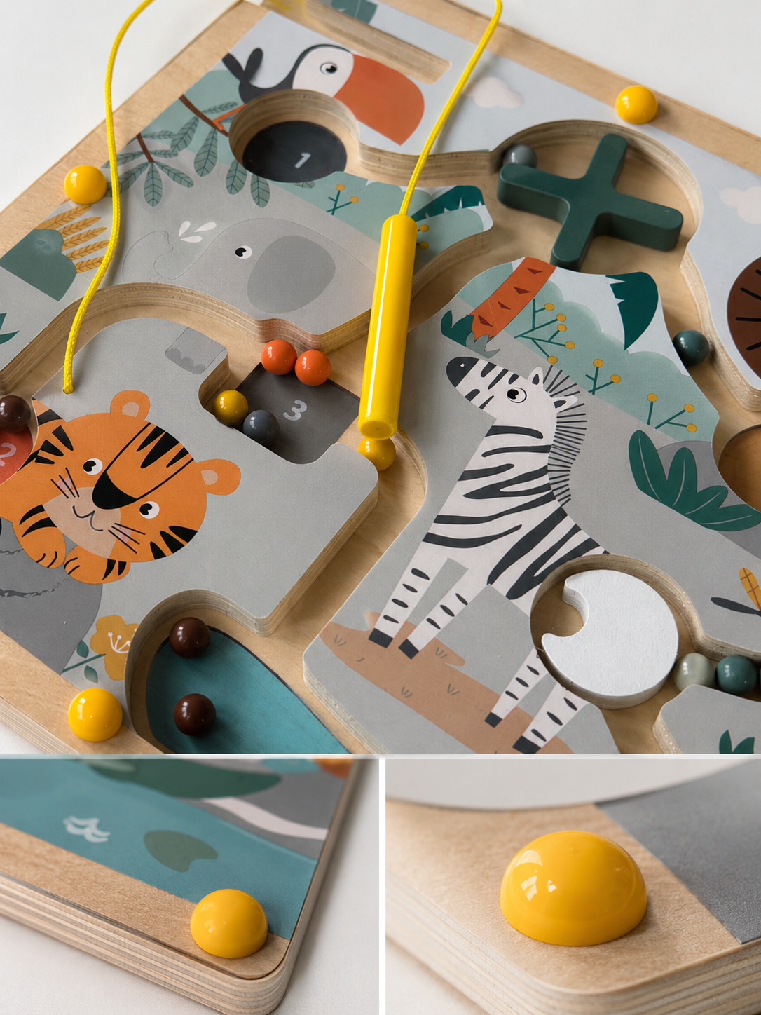 Safari Magnetic Learning Maze