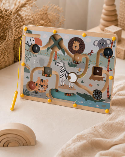 Safari Magnetic Learning Maze
